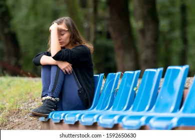 Girl Depression Problem Alone Pain Stock Photo 1592650630 | Shutterstock