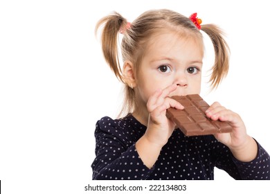 13,131 Little girl eating chocolate Images, Stock Photos & Vectors ...