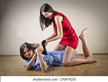 Girl In A Fight 