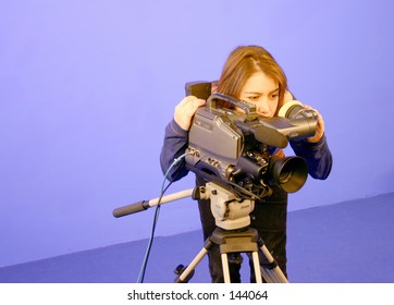 Girl Filming