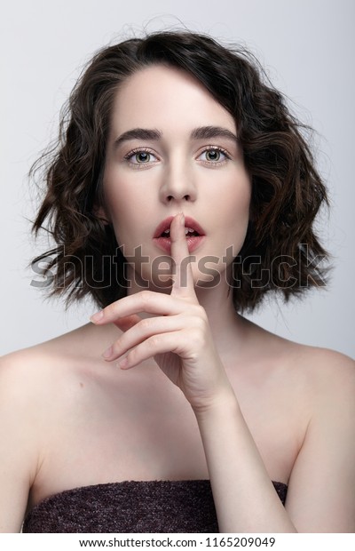 Naked girl finger in mouth - Real Naked Girls