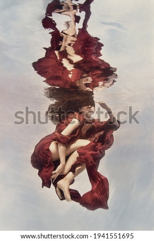 Similar – Image, Stock Photo Reflection in the water in Nösund on the island of Orust in Sweden