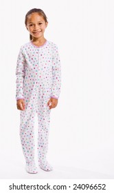 Girl In Footie Pajamas