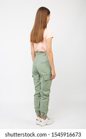 green cargo pants girls