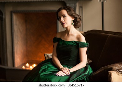 The Girl In A Green Dress