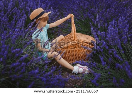 Similar – #A# Picking lavender Art