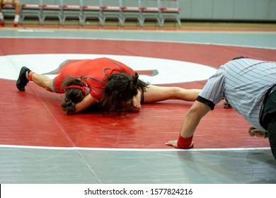 High School Female Wrestlers Images Stock Photos Vectors Shutterstock