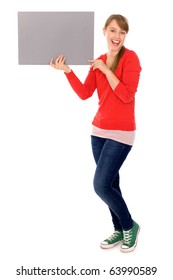 153,506 Girl Holding Banner Images, Stock Photos & Vectors | Shutterstock