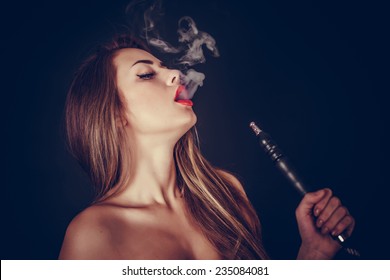 Girl+smoke+hookah Images, Stock Photos \u0026 Vectors