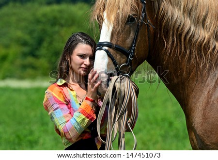 Similar – Foto Bild Christin und Emmi Freude