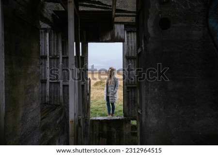 Similar – Image, Stock Photo Any ghosts? Fog Mysterious