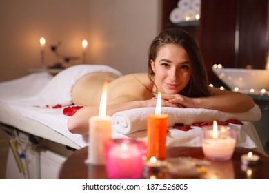 Girl on massage in the spa salon - Shutterstock ID 1371526805