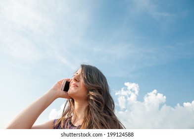 girl on the phone