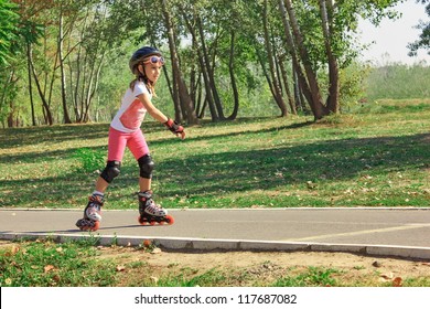 Girl On The Rollerblades