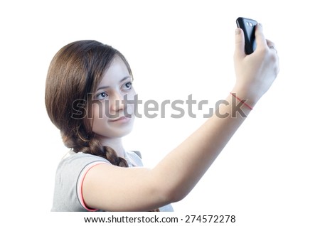 girl photographed themselves
