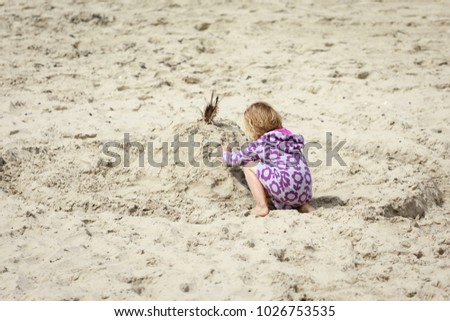 Similar – Image, Stock Photo help not needed Child