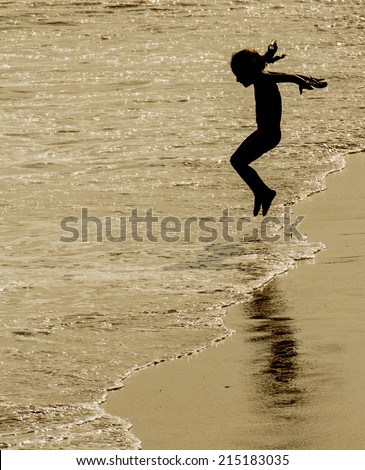 Similar – Image, Stock Photo leg Woman Beach Ocean