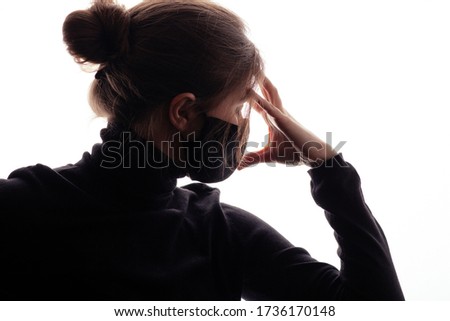 Similar – Image, Stock Photo Ray of Light Human being