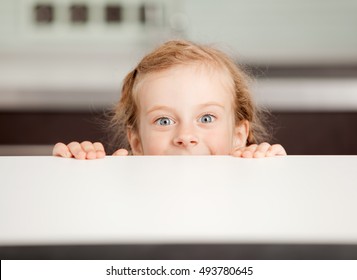 Girl Pulled From Under The Table