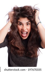 Girl Pulling Hair