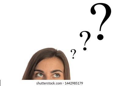 Girl With A Question Mark