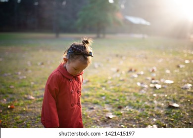 Girl In A Red Coat