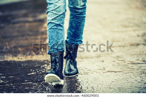 she outdoor rubber boots