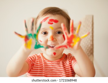 30 Painitng faced kids Images, Stock Photos & Vectors | Shutterstock