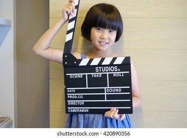 Girl Standing Role Play A Director