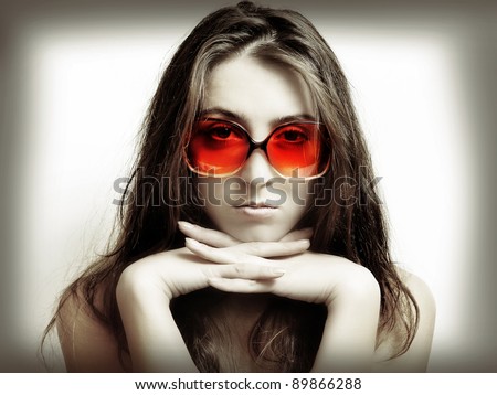 Similar – Image, Stock Photo Simple Girl Woman