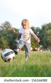 Girl Throwing Ball