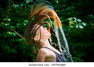 637 Girl Hair Flip Water Images, Stock Photos & Vectors | Shutterstock