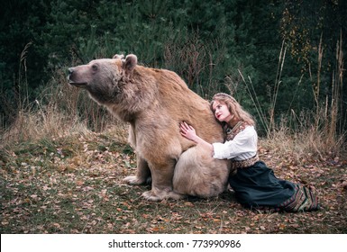 62,471 Woman and bear Images, Stock Photos & Vectors | Shutterstock