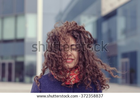 Similar – Image, Stock Photo Happy Woman Lifestyle