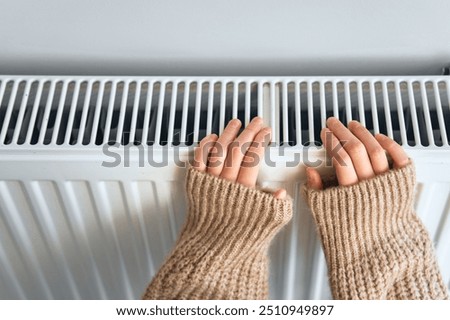 Similar – Image, Stock Photo cold and heat Water