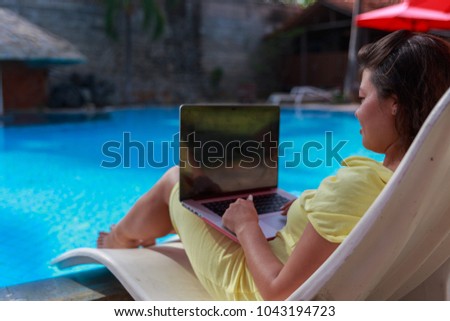 Similar – Image, Stock Photo #A# boy working 1