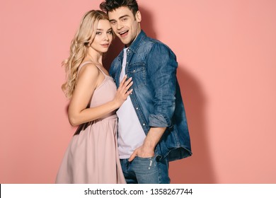 Couple Pink Dress Images Stock Photos Vectors Shutterstock