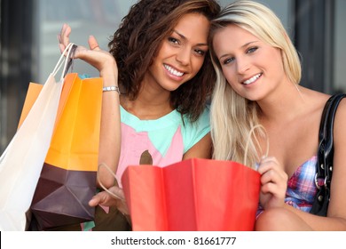 Girls After Shopping Frenzy
