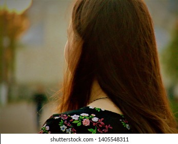 Girls Face Reverse Image Much Noise Stock Photo 1405548311 | Shutterstock