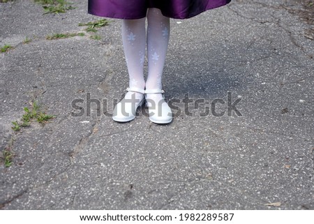 Image, Stock Photo up on ^^ Child Girl Legs