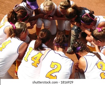 Girls Softball Team Meeting