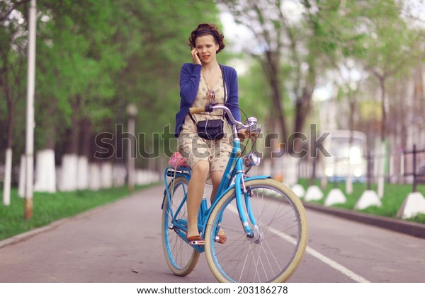 vintage girl bike