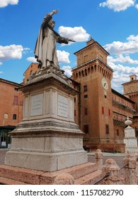 Girolamo Savonarola Statue In Ferrara Italy