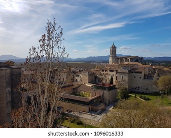 Girona Top View Castle Wall Stock Photo 1096016333 | Shutterstock