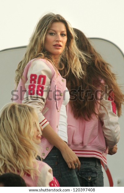 Gisele Bundchen Arrival Victorias Secret Models Stock Photo Edit