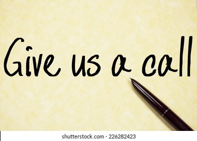 Give Us A Call Images Stock Photos Vectors Shutterstock