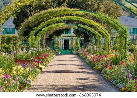 Giverny monet's house and garden france