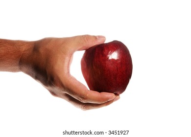 giving an apple