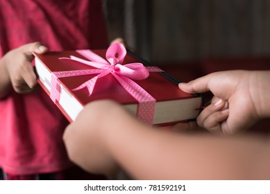 giving a book as a present. give a book day