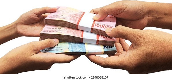 Giving Indonesia Rupiah Cash Money